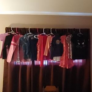 12 girl shirts,10/12 size, Justice, Gap, Levi, etc